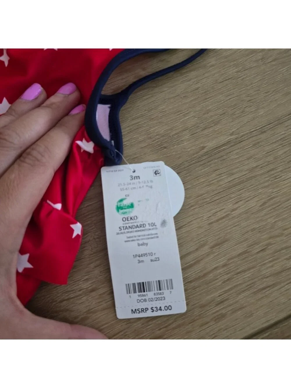 Carters new tags